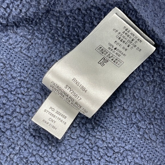 Patagonia Better Sweater Womens XL Blue Ladies 1/4 Zip‎ Fleece Pullover IBM Logo - Picture 14 of 16